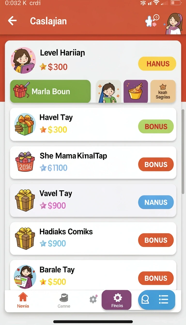 Beragam pilihan permainan menarik dalam aplikasi gim999 APK Terbaru dengan Fitur Lengkap.