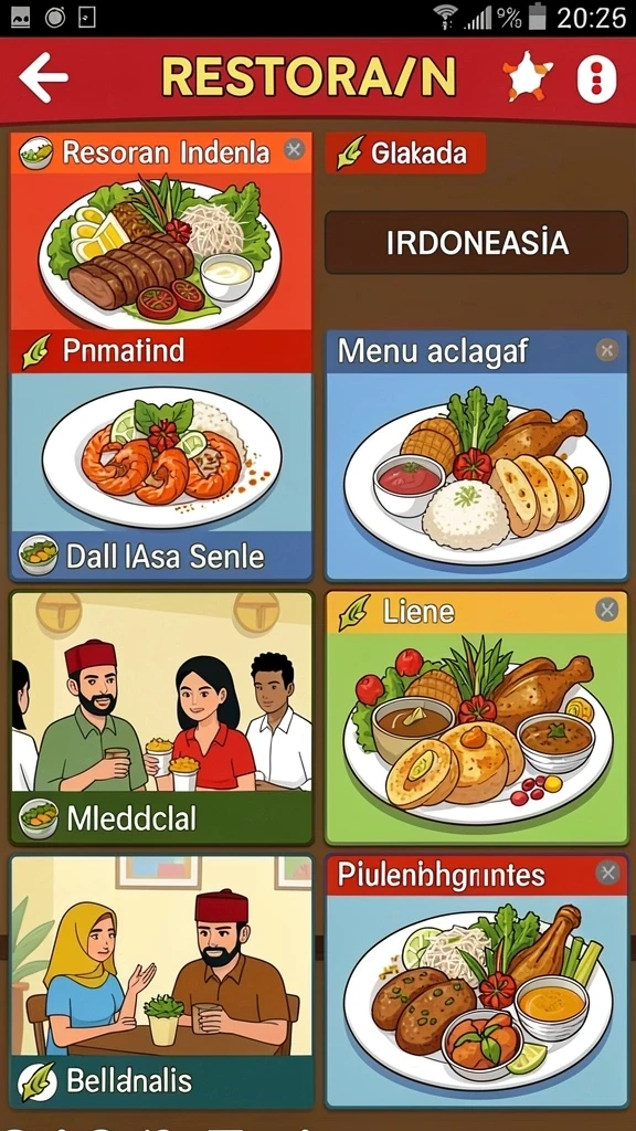Beragam pilihan permainan menarik dalam aplikasi ida777 APK Terbaru untuk Perangkat Android.